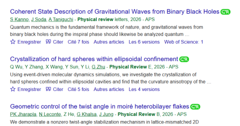 Illustration de Click & Read sur Google Scholar