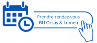 Prendre rendez-vous au Lumen ou à la BU Orsay
